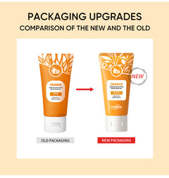 Orange Exfoliating Whitening Gel for Skin Care