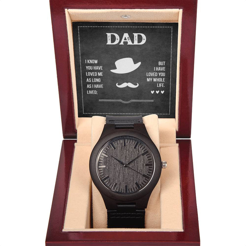 To My Man Inspiration – Wooden Watch
