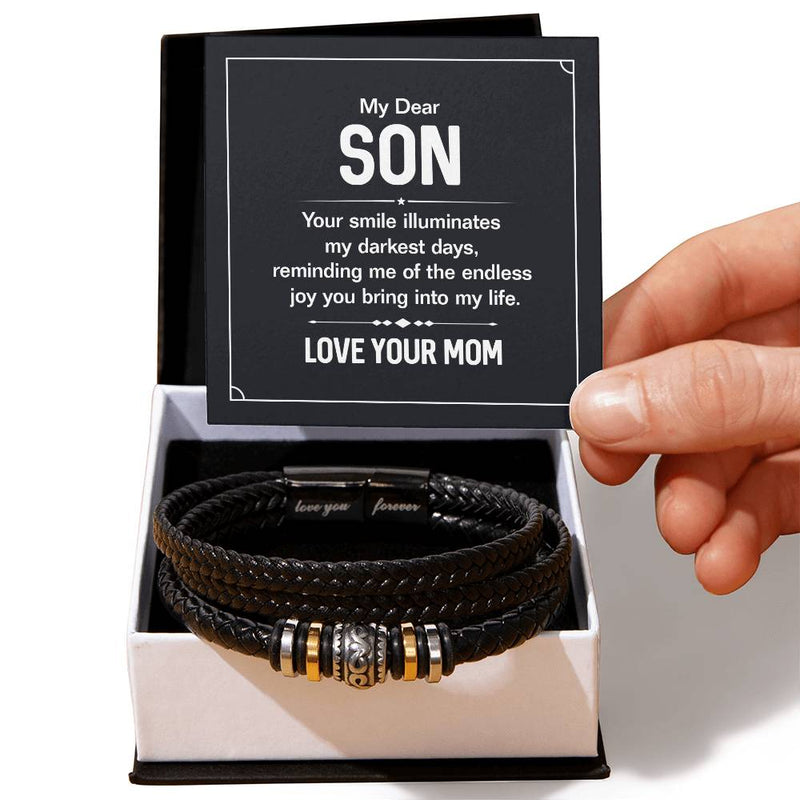 Your Love is not Just a Feeling - Means Leather Bracelet