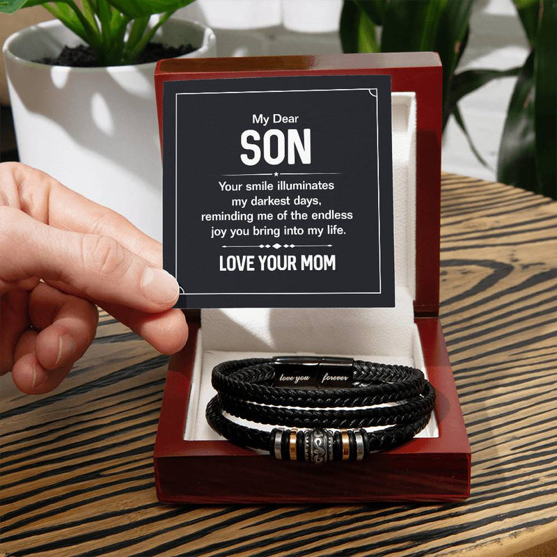 Being Special - Mens Leather Bracelet