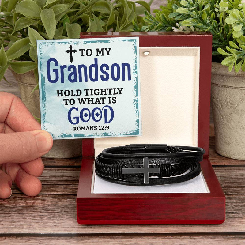 To My Boy Graduation Memories (Love You Forever) – Cross Bracelet