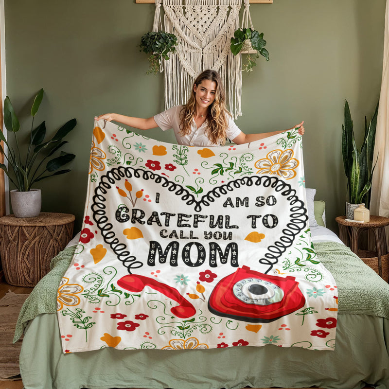 I Have an Angel in Heaven, I Call Her Grandma – Coral Fleece Blanket