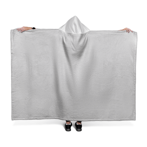 Don't Wake the Bear – Hooded Sherpa Fleece Blanket