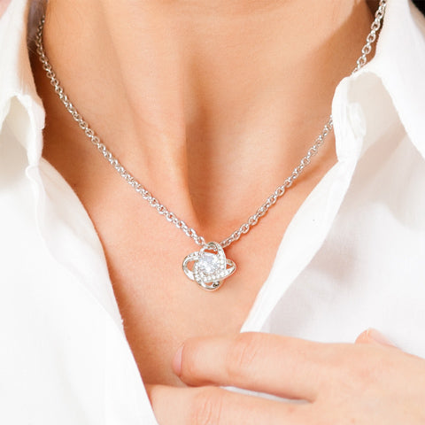 My Queen Forever - Love Knot Necklace